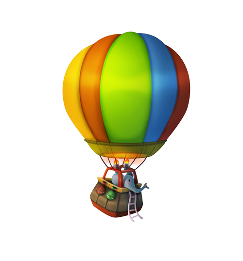 SiteOrigin Premium, a colorful hot air balloon