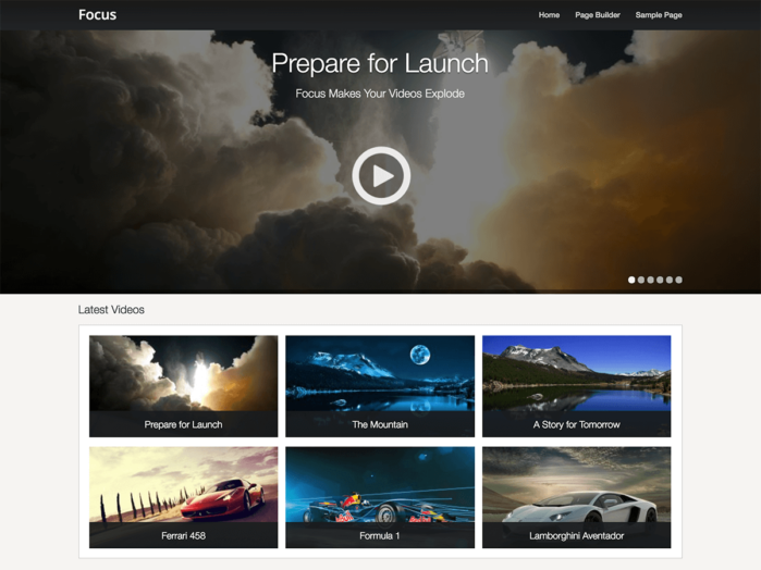 Focus WordPress Theme