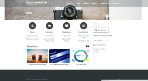 FM landing page
