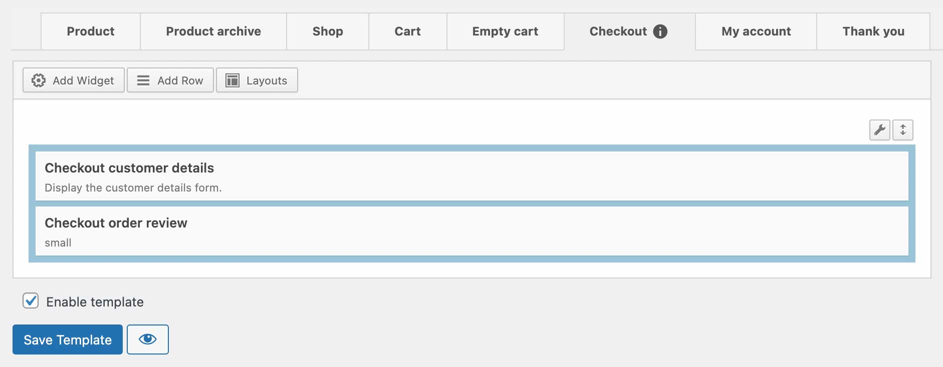 WooCommerce Checkout Template
