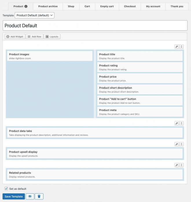 WooCommerce Templates - SiteOrigin