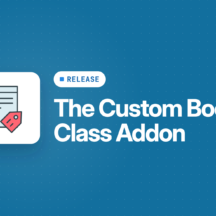 The Custom Body Class Addon