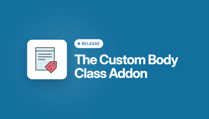 The Custom Body Class Addon